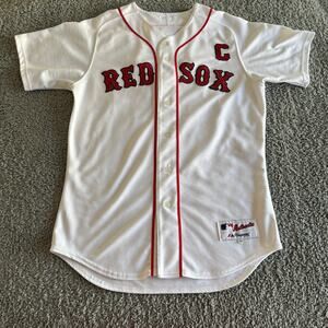 Vintage Authentic Majestic Jason Varitek MLB Boston Red Sox Jersey Men's L #33